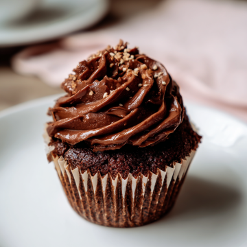 Spiced Nutella Cupcakes