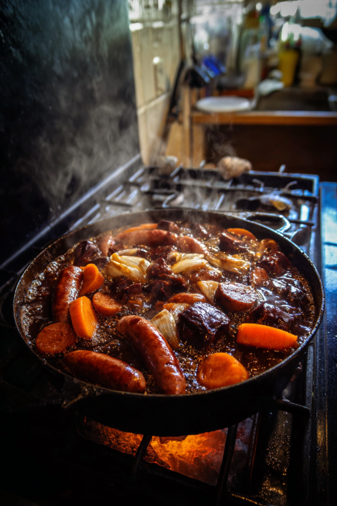 Steak and Sausage Pie