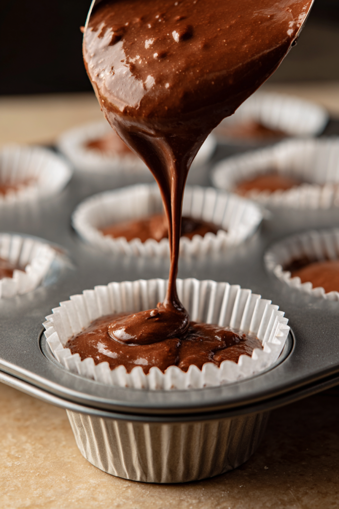 Spiced Nutella Cupcakes