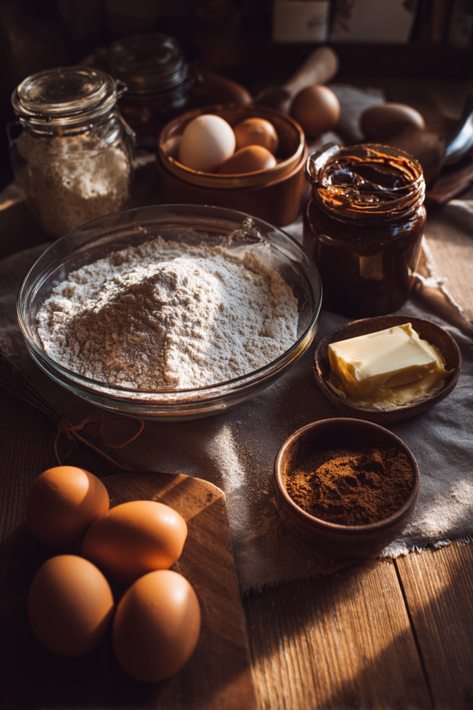 Spiced Nutella Cupcakes