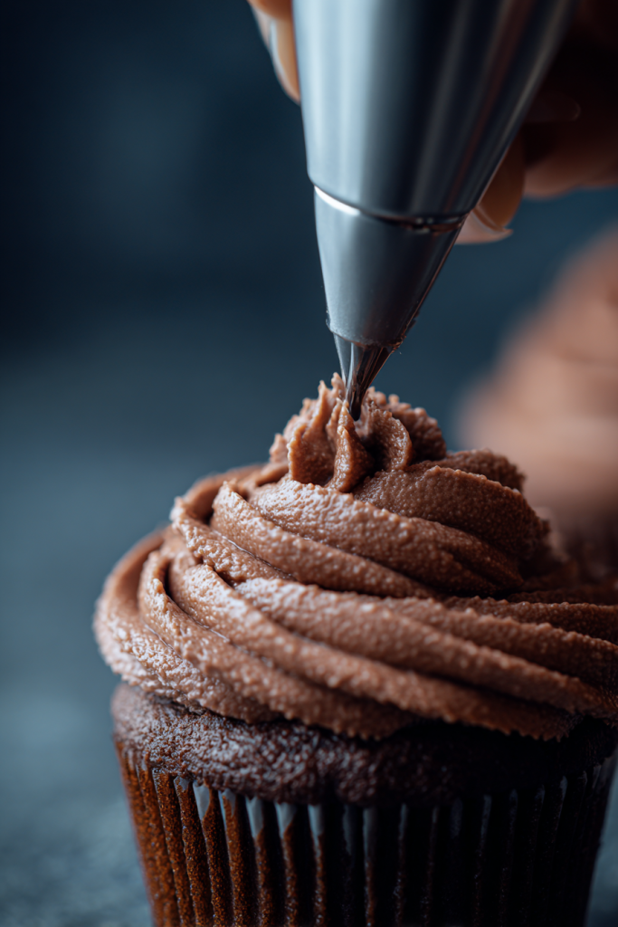 Spiced Nutella Cupcakes