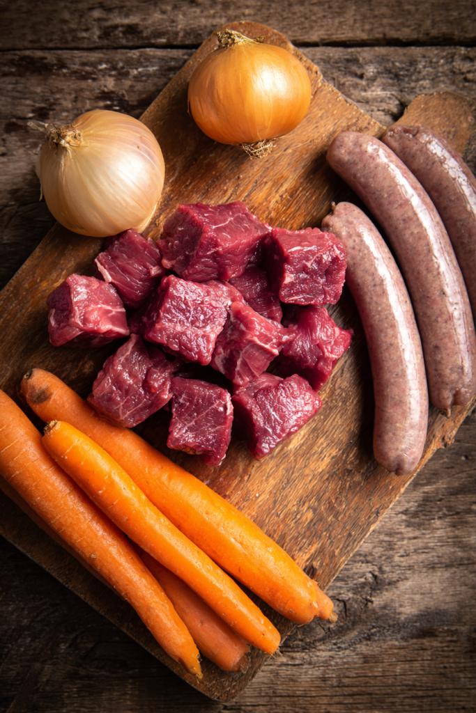 Steak and Sausage Pie