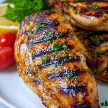 Juicy Grilled Chicken with Brown Sugar & Soy Marinade