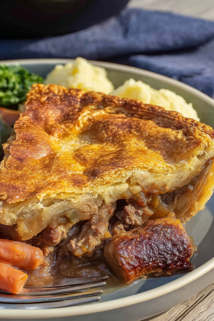 Steak and Sausage Pie