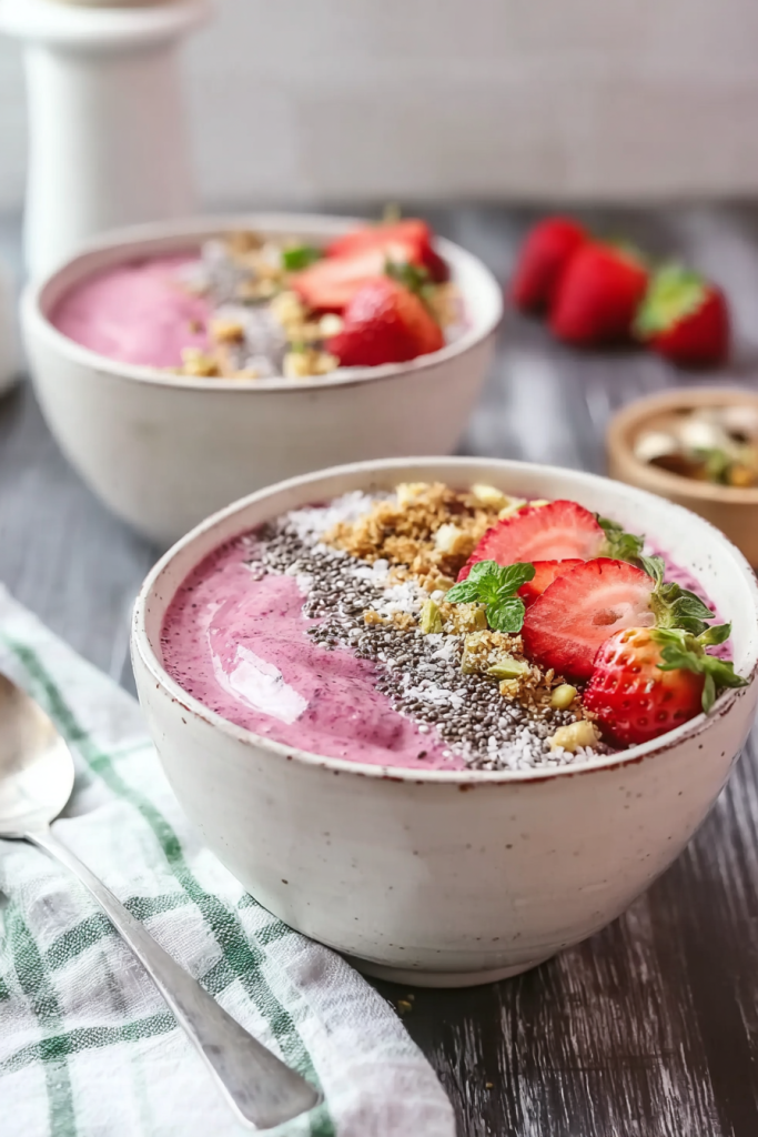 Strawberry Smoothie Bowl