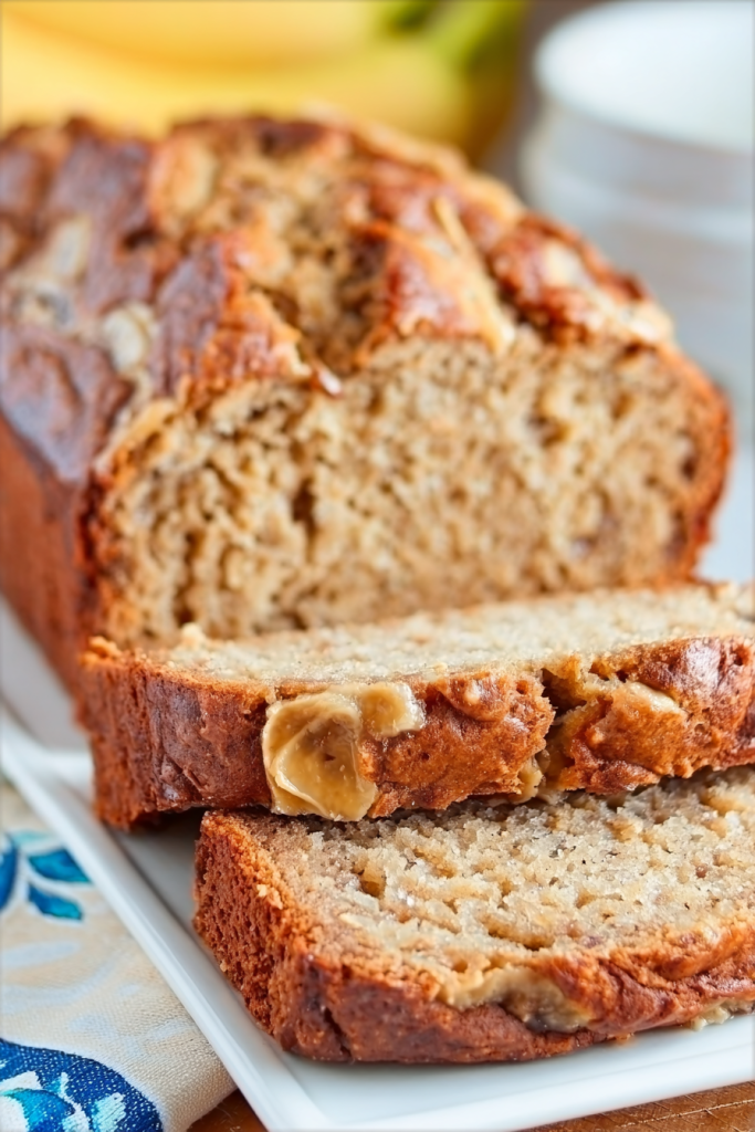Peanut Butter Banana Bread