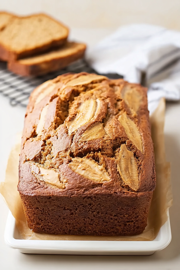 Peanut Butter Banana Bread