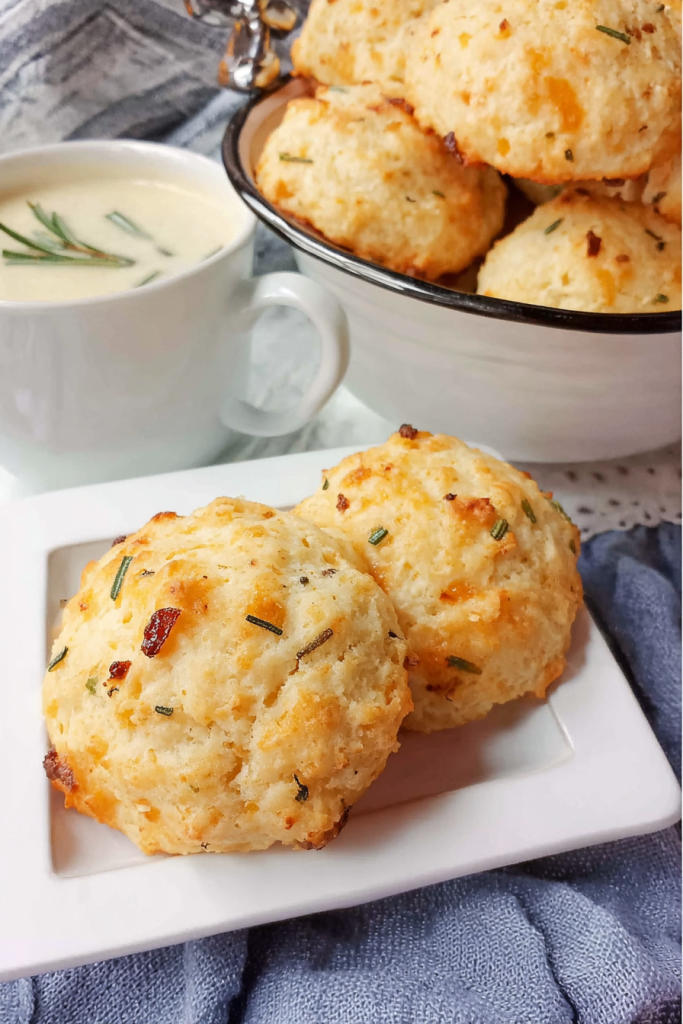 Everything Cottage Cheese Biscuits