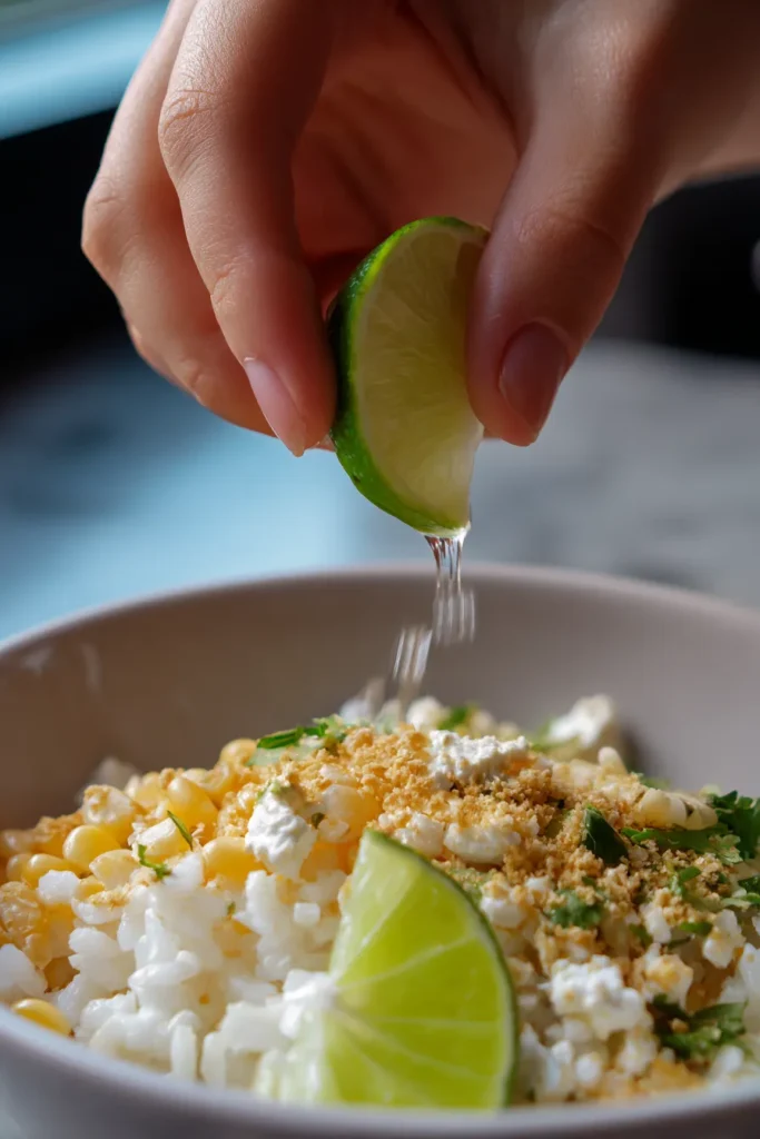 street corn chicken bowl