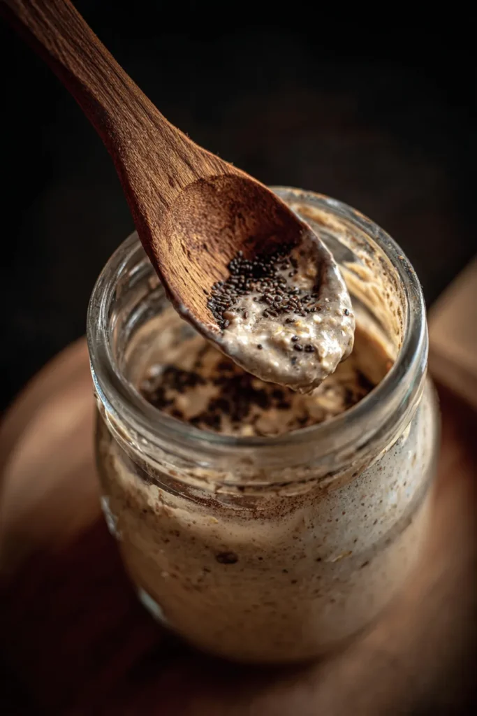 Tiramisu overnight oats