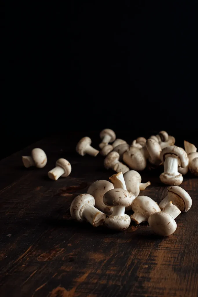 rich velvety mushroom soup