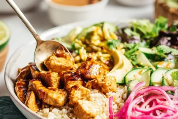 Honey Chipotle Chicken Bowls