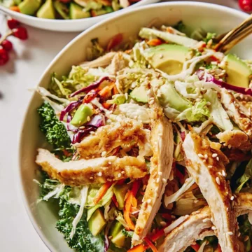 Crunchy Sesame Ginger Chicken Salad