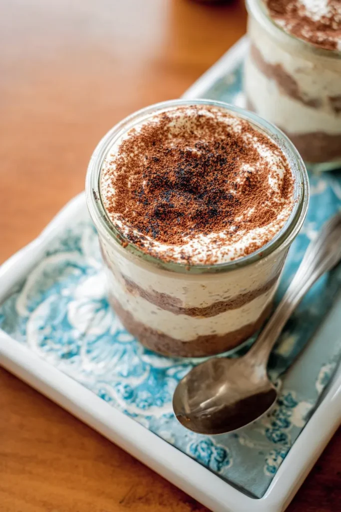 Tiramisu overnight oats