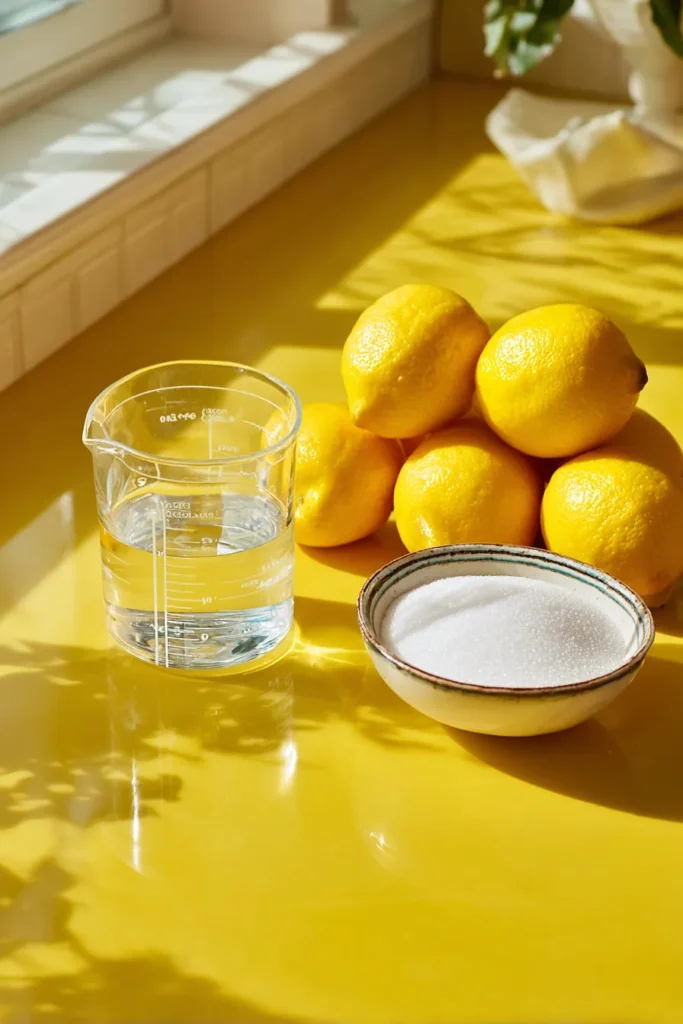 homemade lemonade recipe