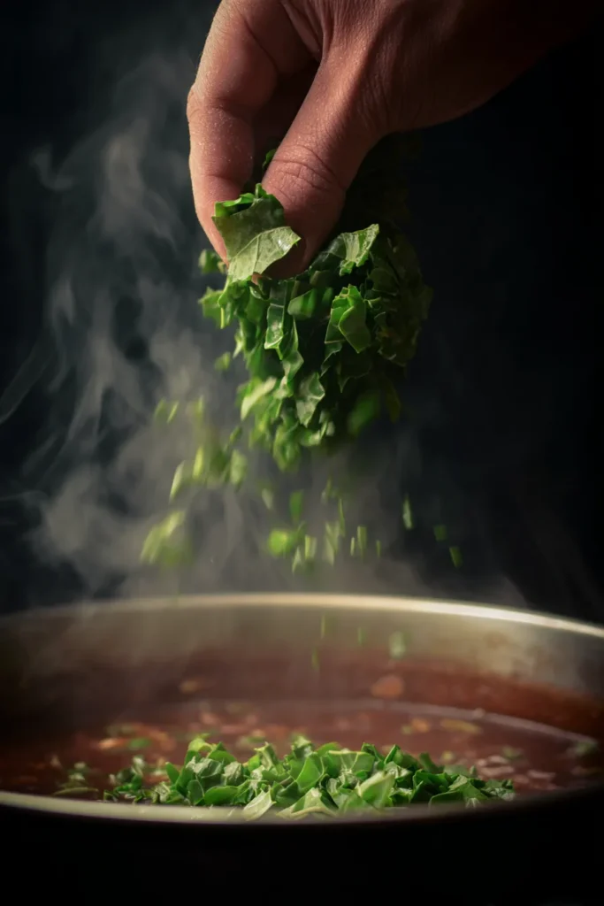 Southern collard greens recipe