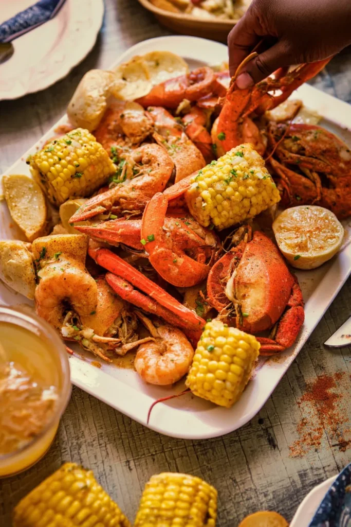 Cajun seafood boil