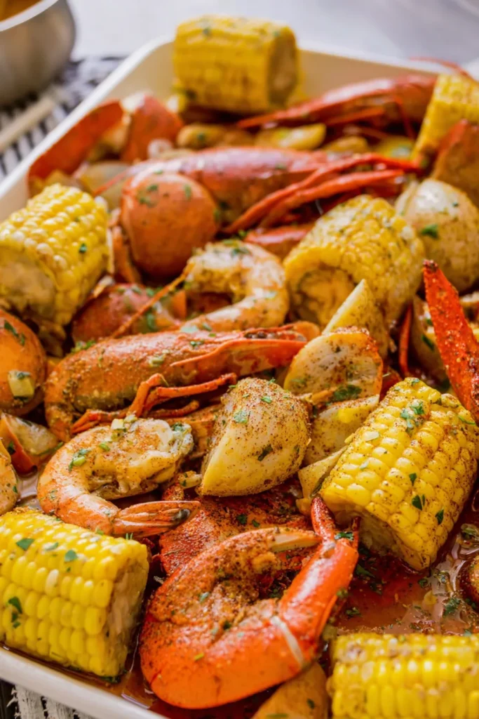 Cajun seafood boil