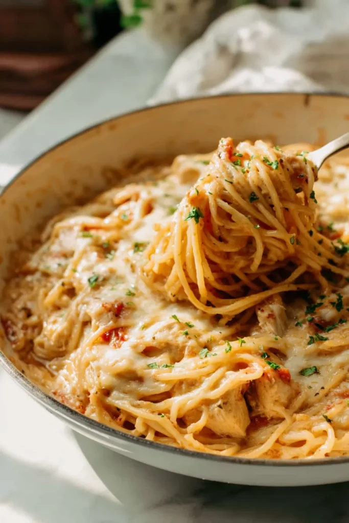 baked chicken spaghetti