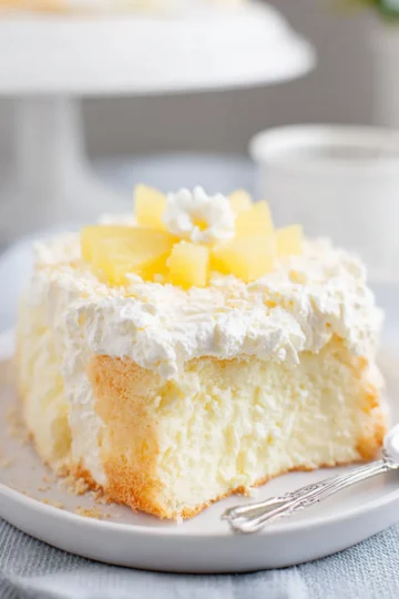 Pineapple Angel Food Cake