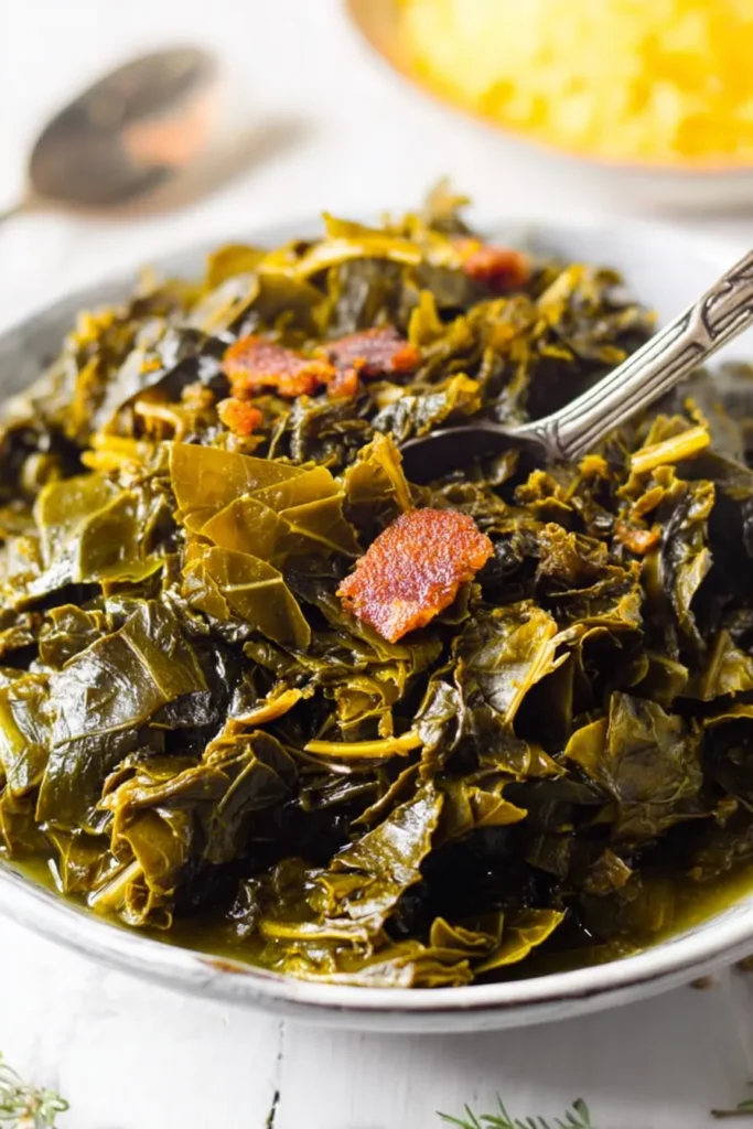 Southern collard greens recipe