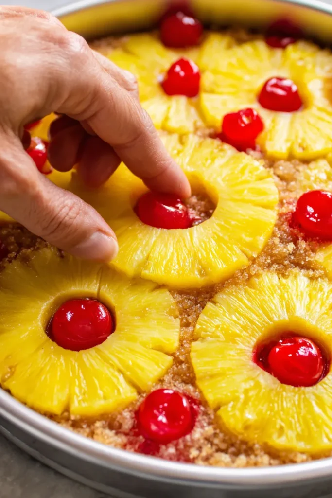 Pineapple Upside Down Cake