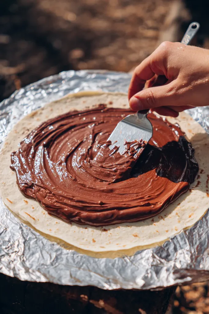 Campfire S’mores Pizza