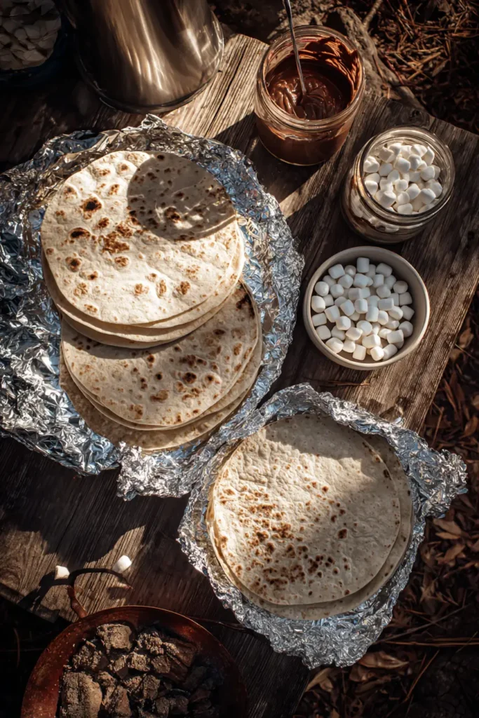 Campfire S’mores Pizza