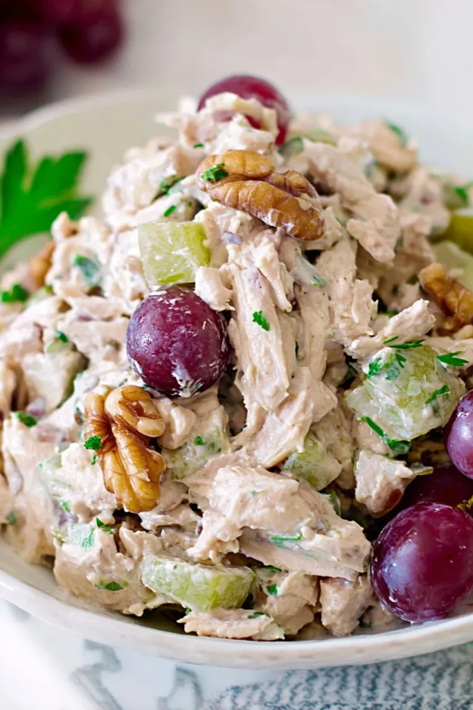 chicken salad with grapes