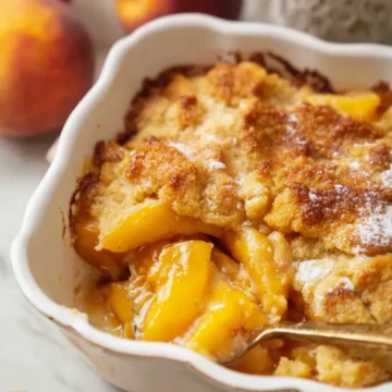 Easy Peach Cobbler Recipe with Fresh Peaches