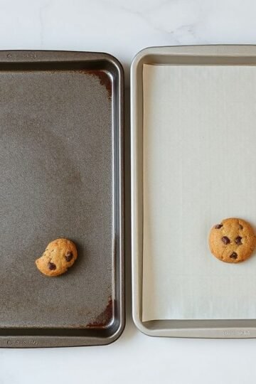 are dark or light baking sheets better
