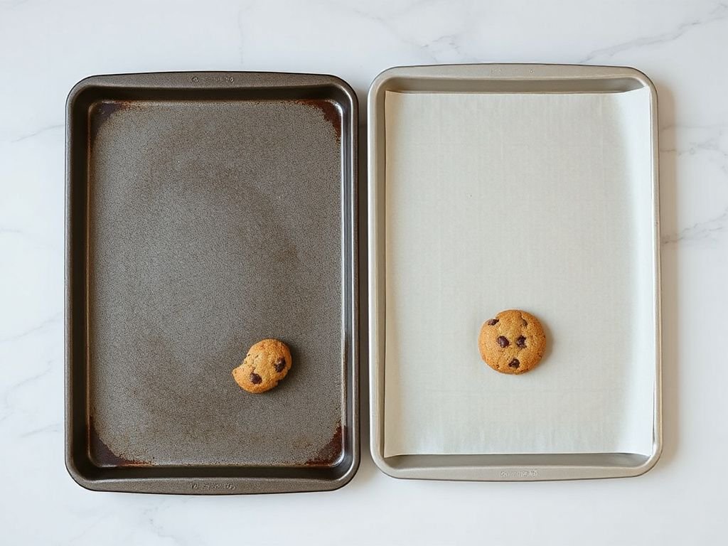 are dark or light baking sheets better