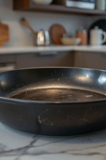are scratched nonstick pans safe