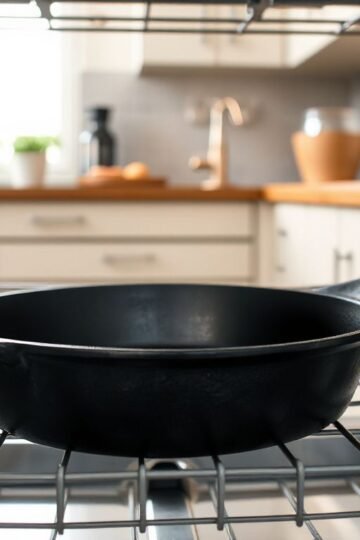can cast iron go in the dishwasher