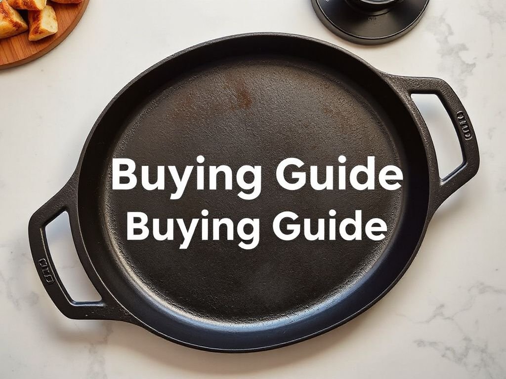 cast iron griddle buying guide - detailed view