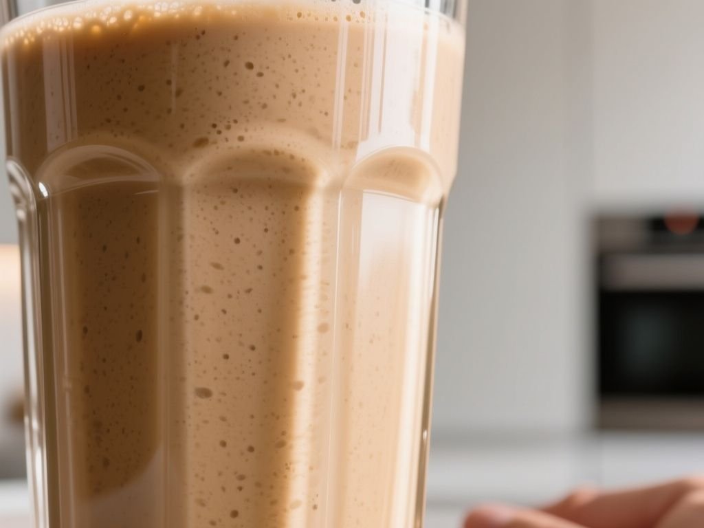long should you blend  smoothie - step by step
