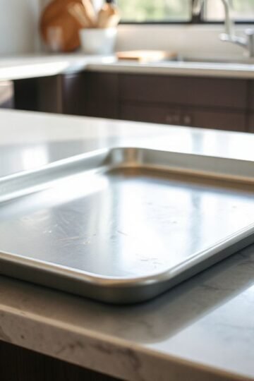 how to clean a baking sheet