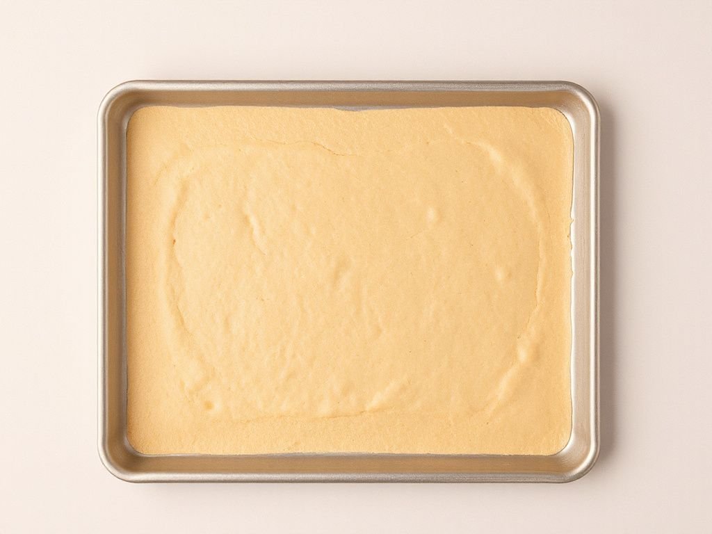 clean  baking sheet - step by step