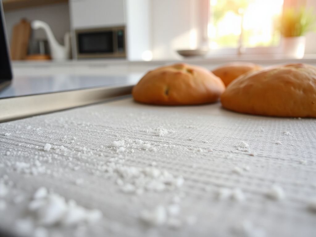 clean  baking sheet - detailed view