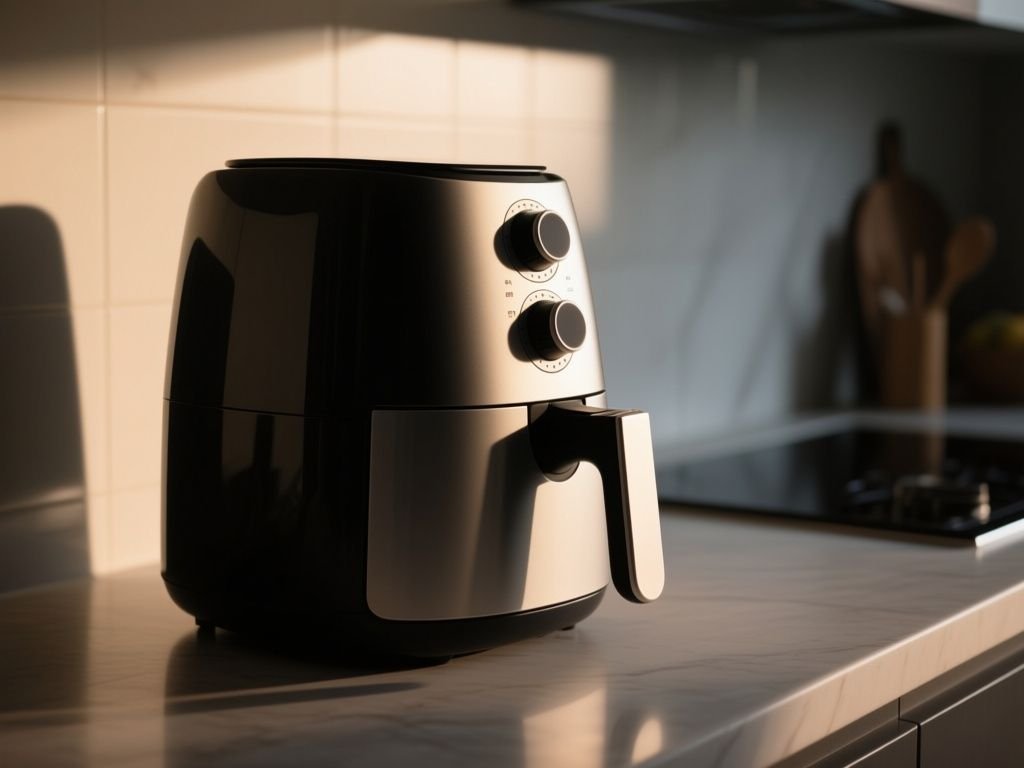 clean  air fryer - detailed view