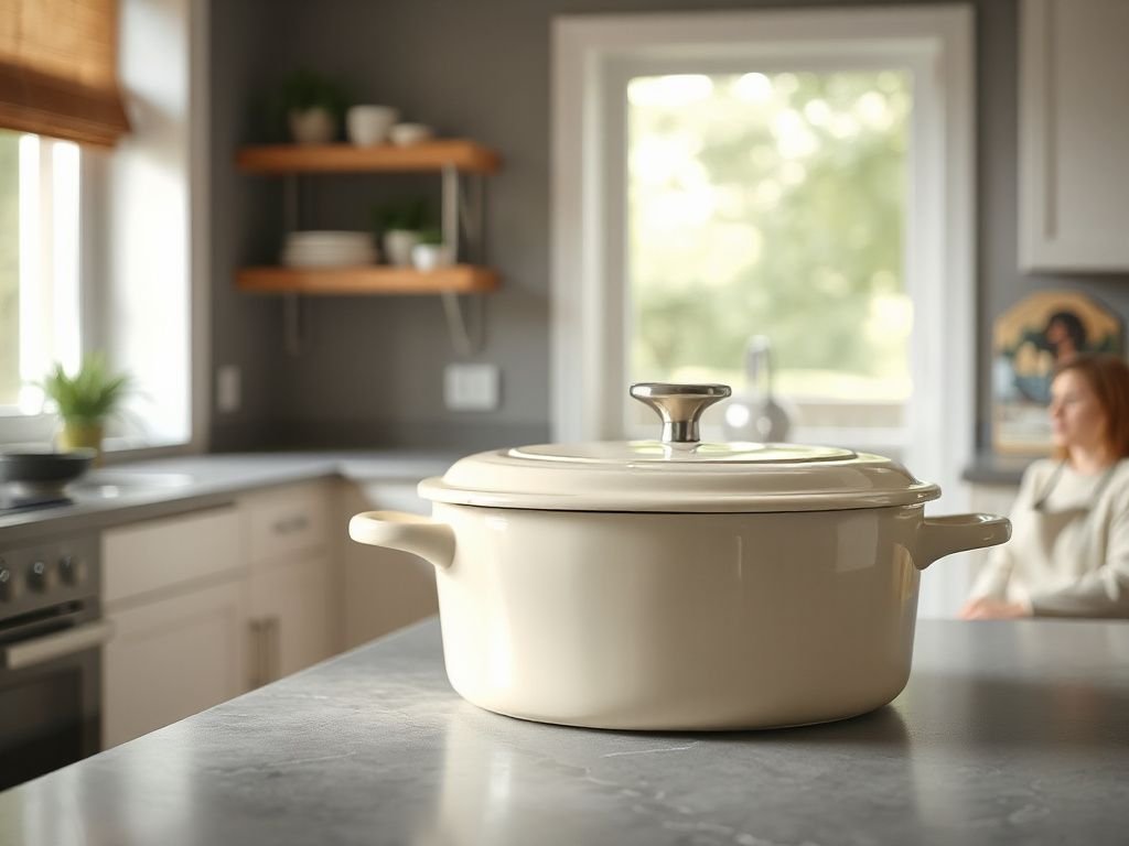 how to clean an enameled dutch oven