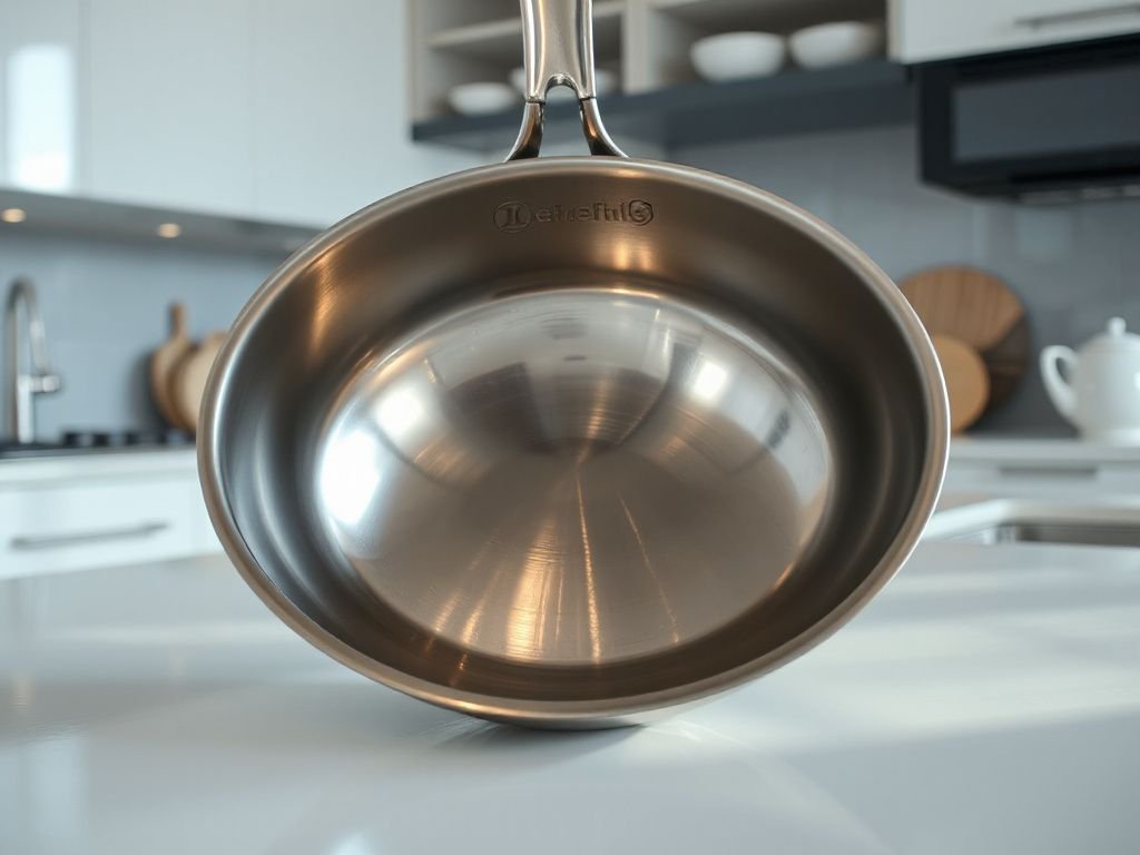 how to clean the bottom of a pan