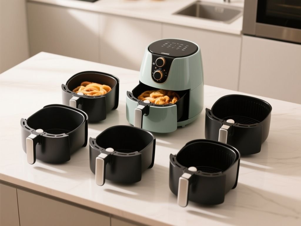 preheat  air fryer - detailed view