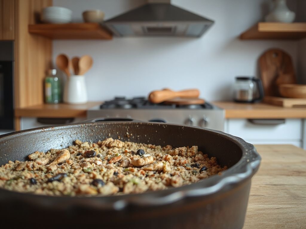 season cast iron - step by step