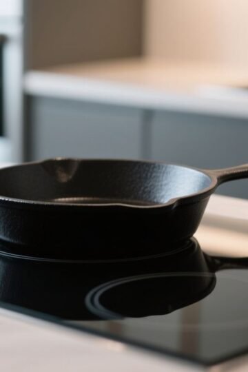 is cast iron safe for glass top stoves
