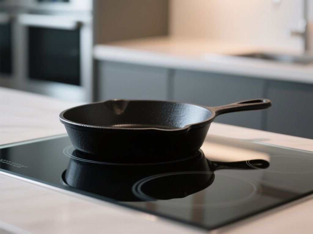 is cast iron safe for glass top stoves