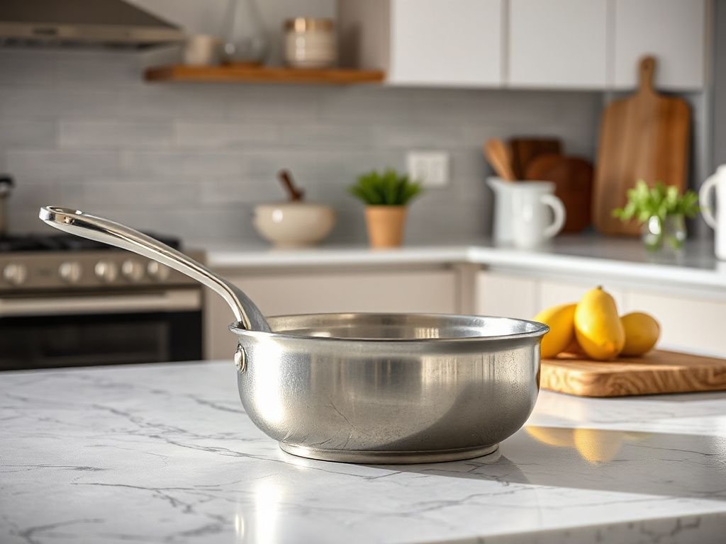 stainless steel pan buying guide - detailed view
