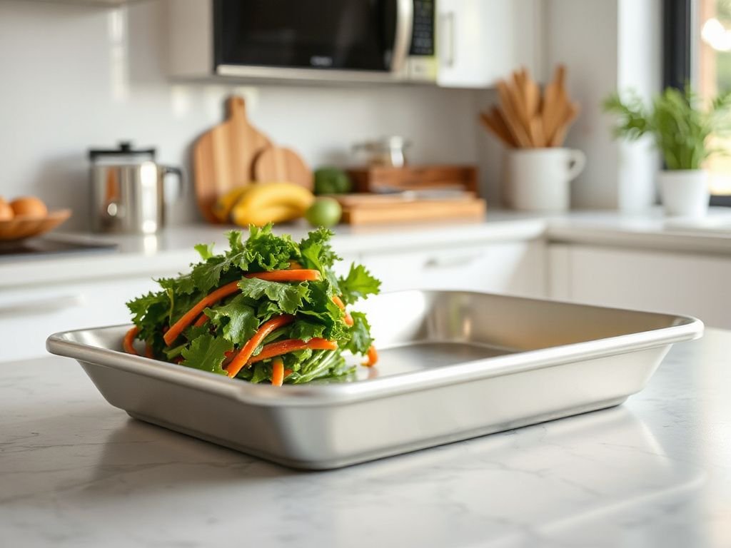 half sheet pan - step by step