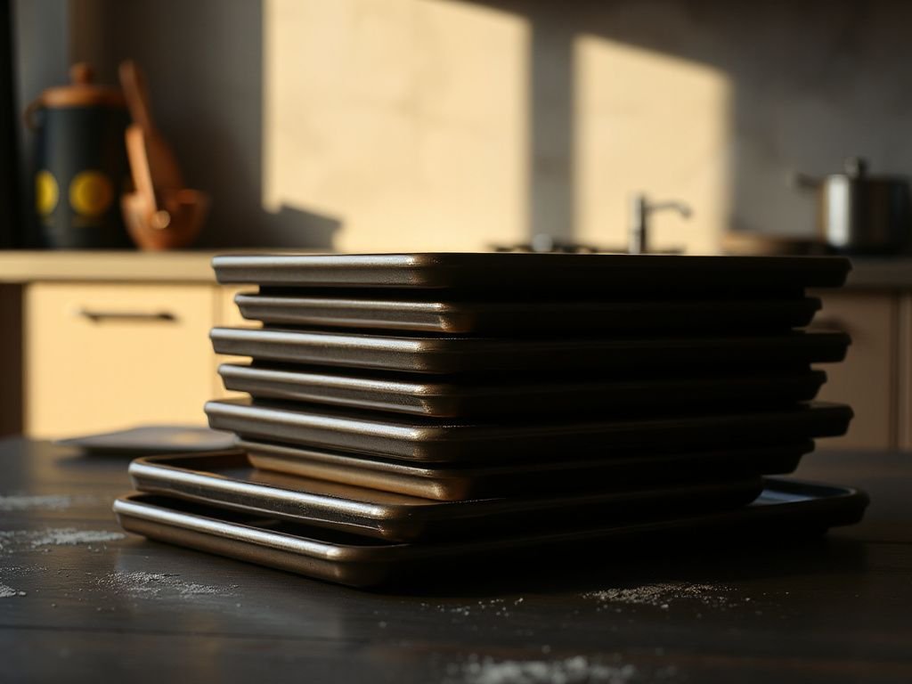do baking sheets warp - detailed view