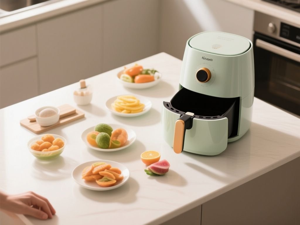 does my air fryer smell like plastic - detailed view